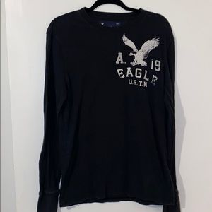 Black American Eagle Shirt